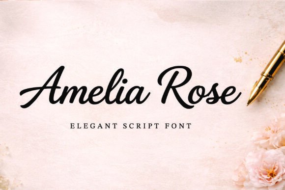 Amelia Rose: Elevating Visual Design with Elegant Typography