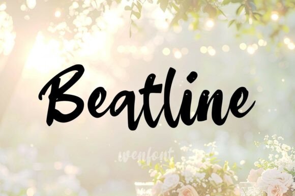 Beatline: The Dynamic Script Font for Modern Design