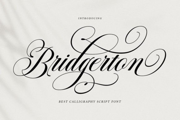 Elevate Your Design Projects with Bridgerton Script