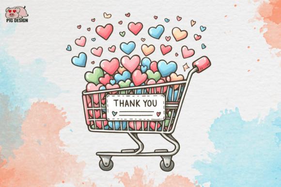 Elevate Your Designs with Thank You Sublimation Clipart PNG