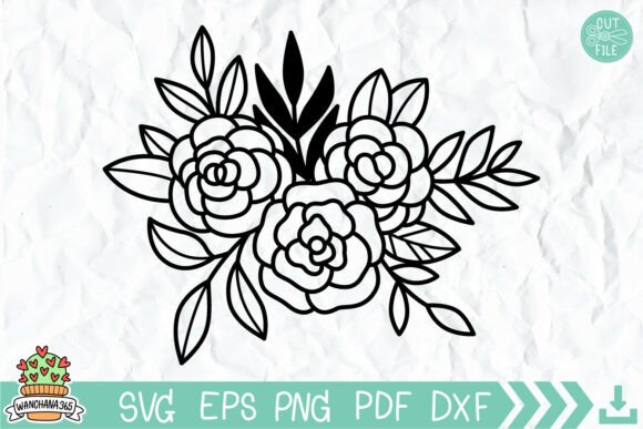 Flower Bouquet Svg: Elevate Your Floral Design Assets
