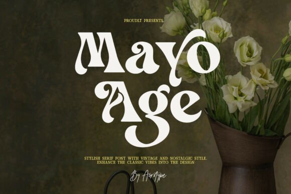Mayo Age: A Serif Font for Modern Brand Elegance