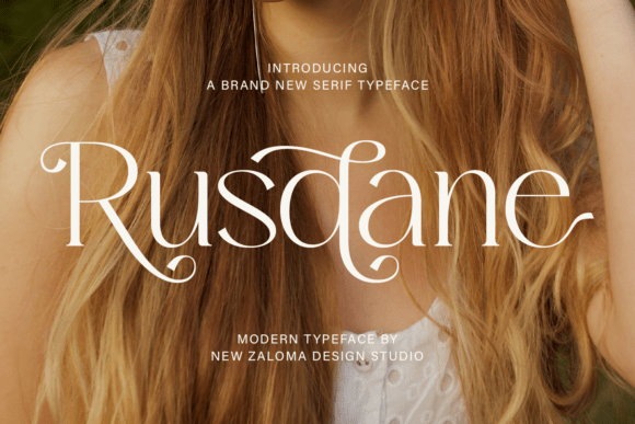 Rusdane: A Serif Typeface for Elevated Branding