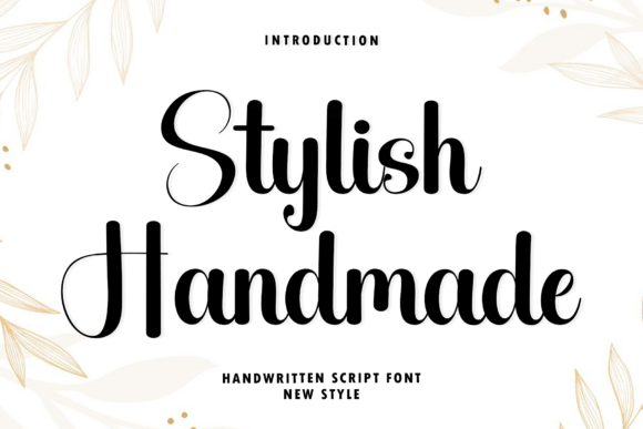 Stylish Handmade: Elevating Modern Typography